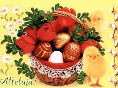 Kartka na Na Wielkanoc 62 - życzenia na Na Wielkanoc - Wyślij SMSem