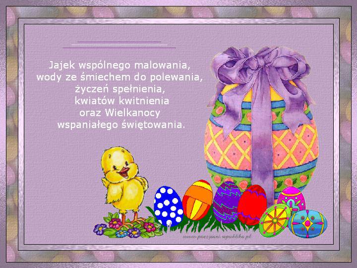 Kartka na Na Wielkanoc 97 - życzenia na Na Wielkanoc - Wyślij SMSem
